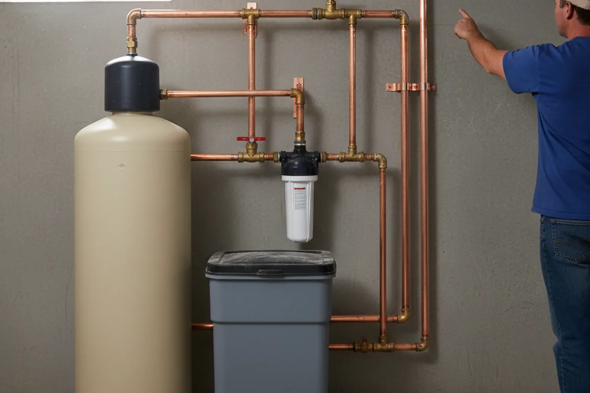 Whole-house water treatment system installed in Nanty Glo